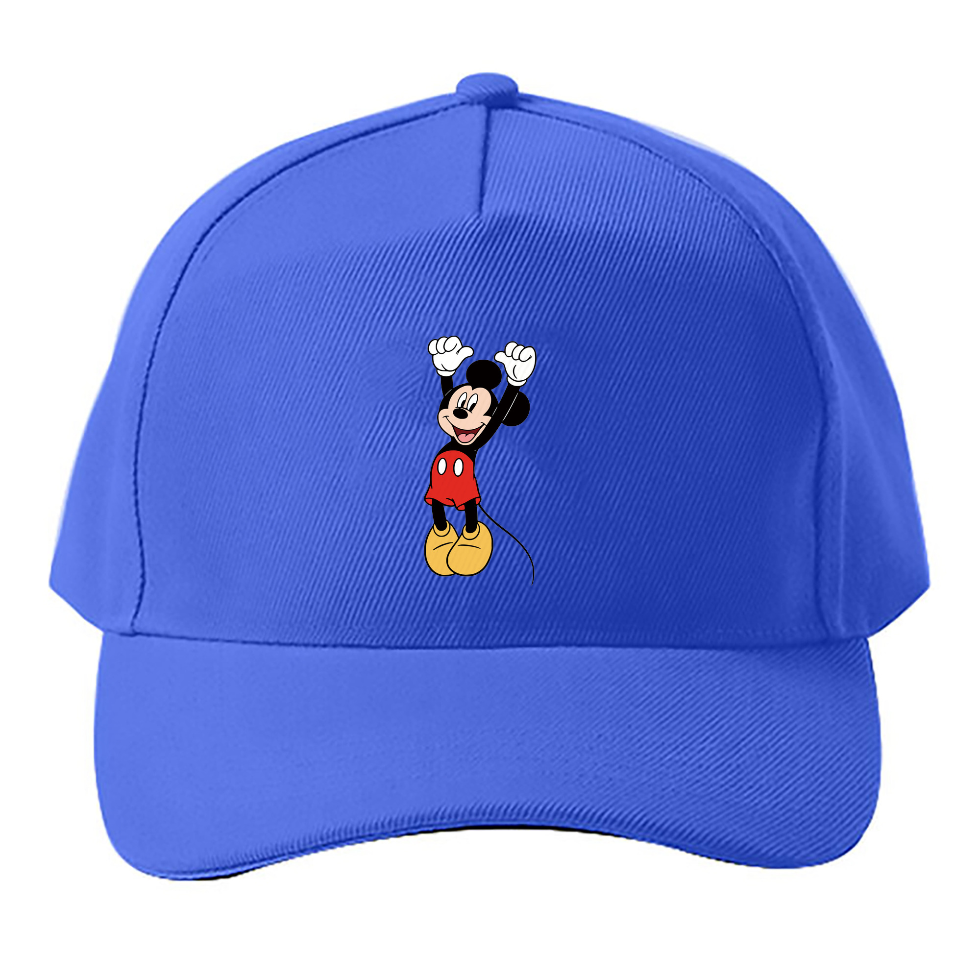 （画像用） ミッキーマウス Mickey Mouse ベースボールキャップ 綿100％ 男女兼用 帽子 スポーツ